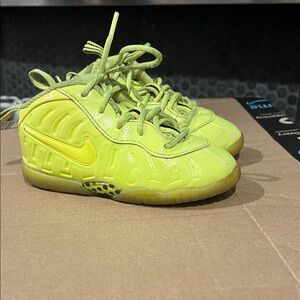 Nike Kids Neon Yellow Sneakers